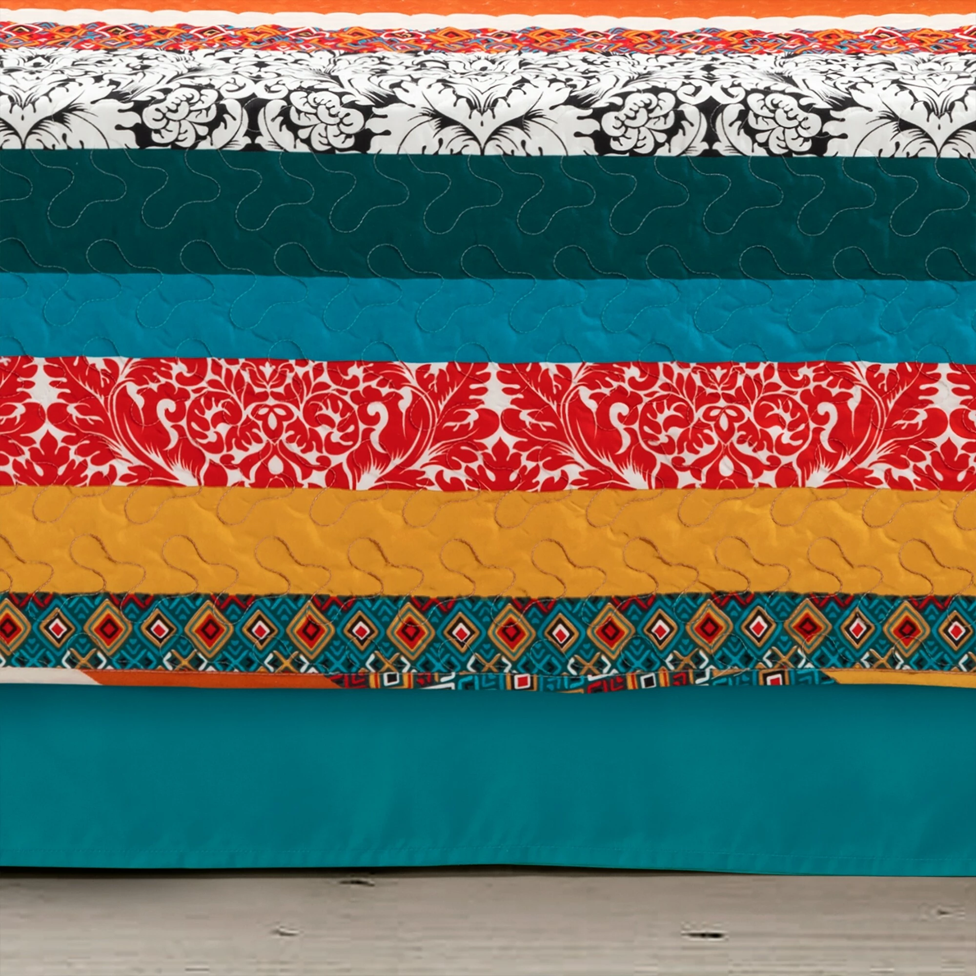 Flash Sale π Lush Decor Boho Stripe Quilted Daybed Cover π 3 Flash Sale π Lush Decor Boho Stripe Quilted Daybed Cover π - Image 3