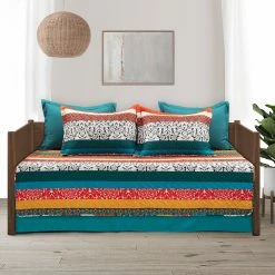 Flash Sale 🎁 Lush Decor Boho Stripe Quilted Daybed Cover 🌟