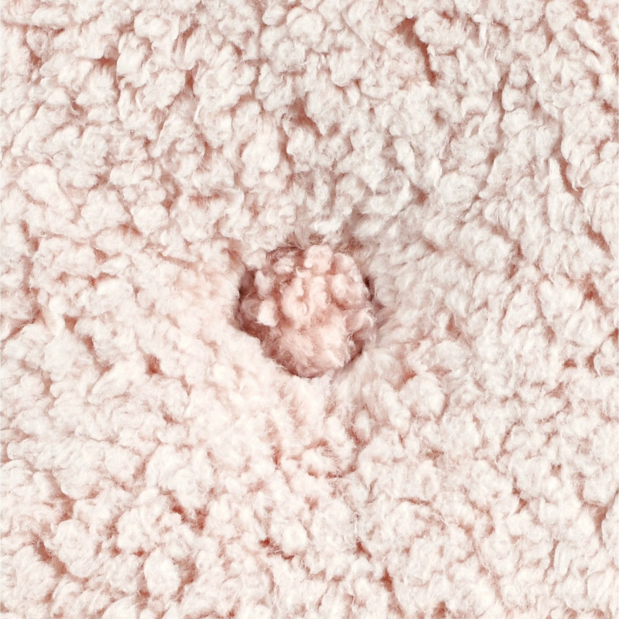 New 🥰 Lush Decor Button Soft Sherpa Round Decorative Pillow Blush 😉 5 New 🥰 Lush Decor Button Soft Sherpa Round Decorative Pillow Blush 😉 - Image 5