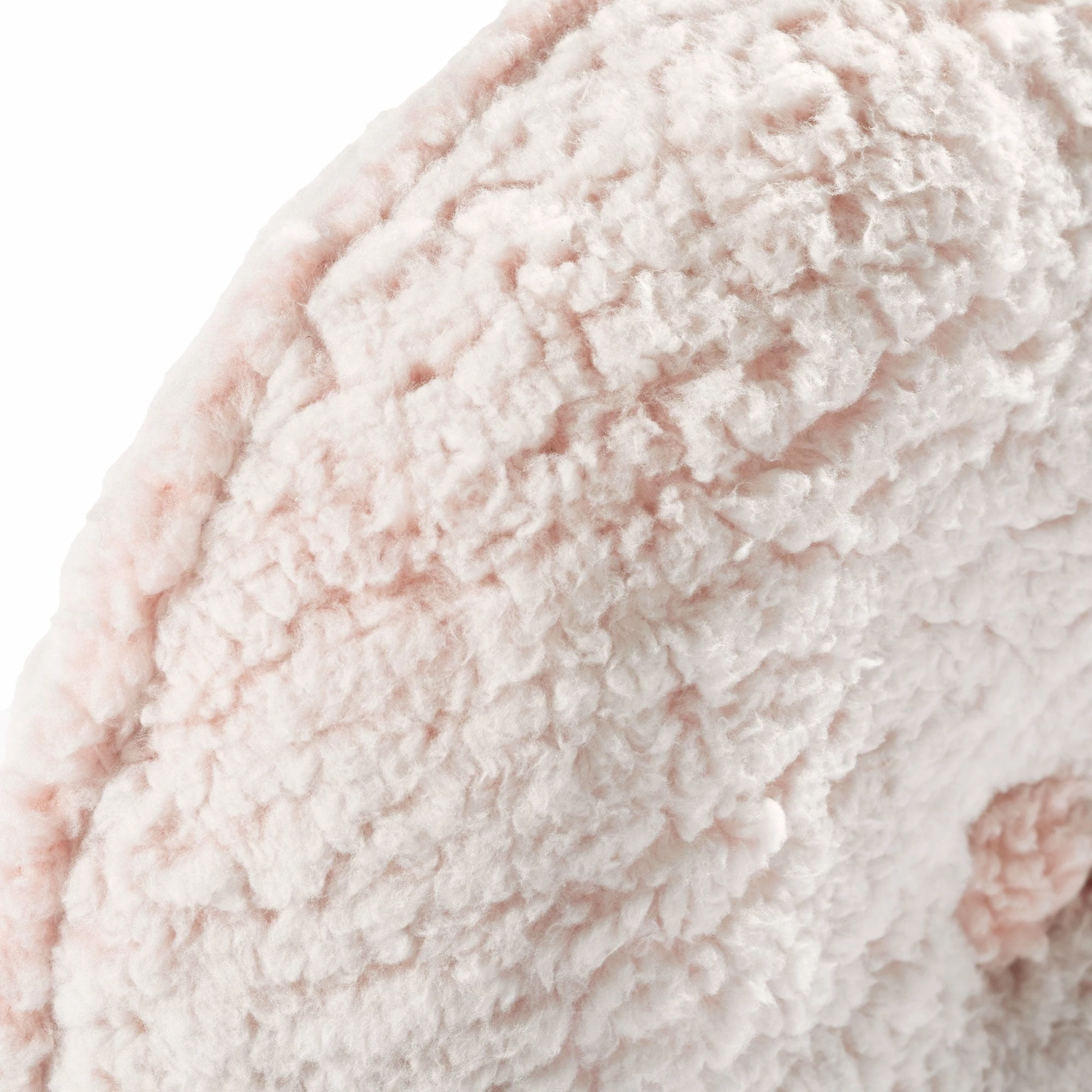 New 🥰 Lush Decor Button Soft Sherpa Round Decorative Pillow Blush 😉 6 New 🥰 Lush Decor Button Soft Sherpa Round Decorative Pillow Blush 😉 - Image 6