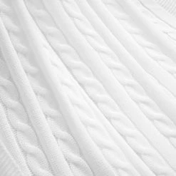 Flash Sale 🔔 Lush Decor Cable Soft Knitted Oversized Blanket/Coverlet Ivory 🛒 -Lush Decor Shop Lush Decor Cable Soft Knitted Oversized Blanket Coverlet 6