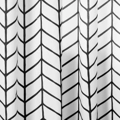 Discount ✨ Lush Decor Calia Chevron Geo Window Curtain Panel Pair - 84" X 52" Gray 🔔 -Lush Decor Shop Lush Decor Calia Chevron Geo Window Curtain Panel Pair 14