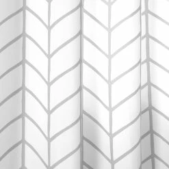 Discount ✨ Lush Decor Calia Chevron Geo Window Curtain Panel Pair - 84" X 52" Gray 🔔 -Lush Decor Shop Lush Decor Calia Chevron Geo Window Curtain Panel Pair 9