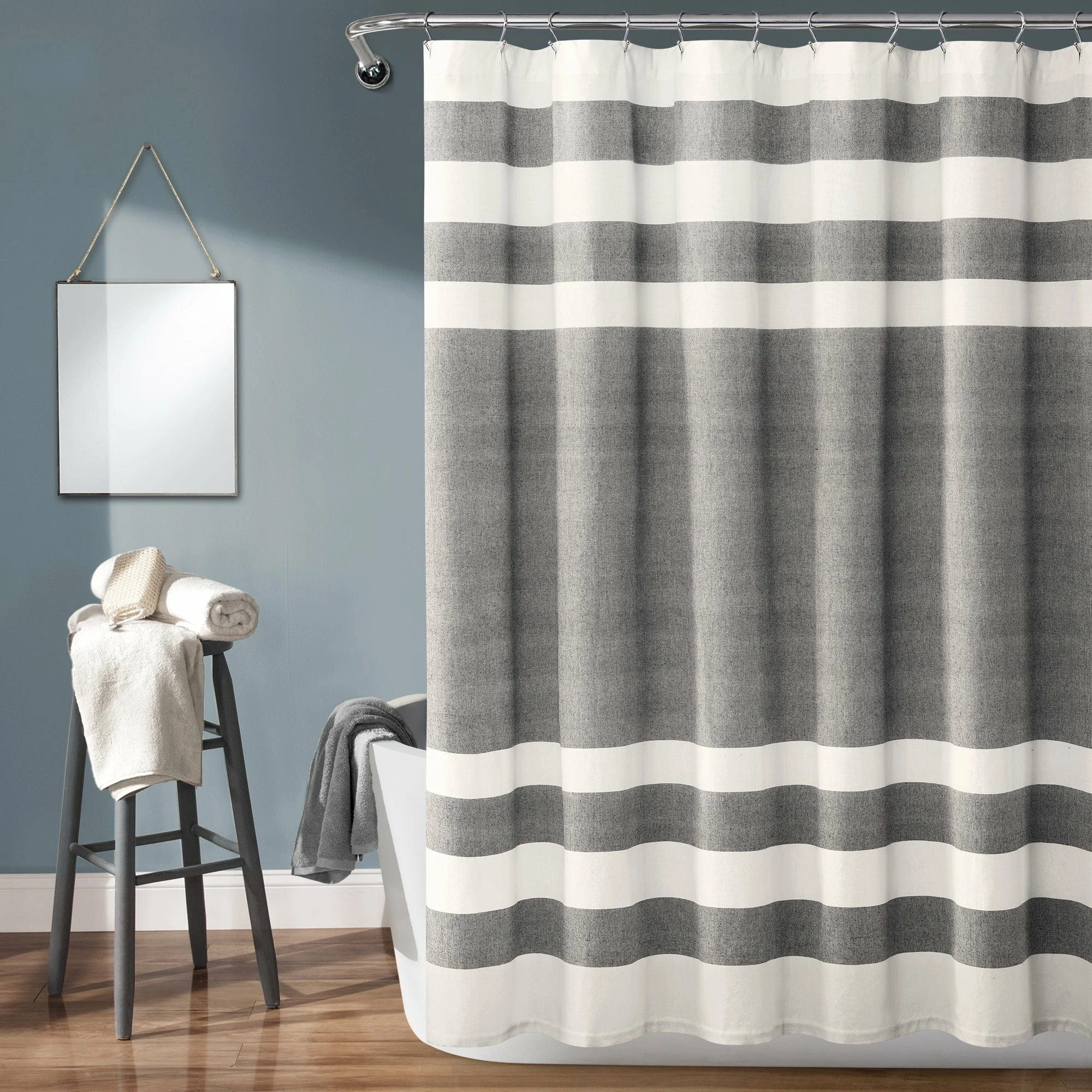 Cheap π― Lush Decor Cape Cod Stripe Yarn Dyed Cotton Shower Curtain Taupe π₯° 1 Cheap π― Lush Decor Cape Cod Stripe Yarn Dyed Cotton Shower Curtain Taupe π₯°