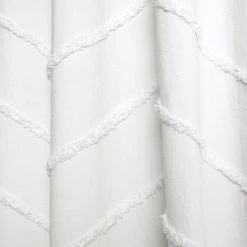 Best Sale 🎁 Lush Decor Chenille Chevron Shower Curtain Pastel Blue ✨ -Lush Decor Shop Lush Decor Chenille Chevron Shower Curtain 76840b89 ac5c 4be2 aa49 0c27721e2de8