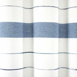 Brand new 🔥 Lush Decor Chic Stripe Yarn Dyed Eco-Friendly Recycled Cotton Shower Curtain Single Black/gray ✔️ -Lush Decor Shop Lush Decor Chic Stripe Yarn Dyed Eco Friendly Recycled Cotton Shower Curtain Single 8