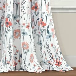 Cheap π Lush Decor Clarissa Floral Room Darkening Window Curtain Panel Pair Blue & Coral π 16 Cheap π Lush Decor Clarissa Floral Room Darkening Window Curtain Panel Pair Blue & Coral π -Lush Decor Shop Lush Decor Clarissa Floral Room Darkening Window Curtain Panel Pair 4