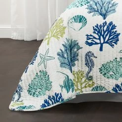 Best deal ⭐ Lush Decor Coastal Reef 3 Piece Quilt Set ❤️ -Lush Decor Shop Lush Decor Coastal Reef 3 Piece Quilt Set eb99c165 6dbd 4d3f b4e6 f310093f4f34