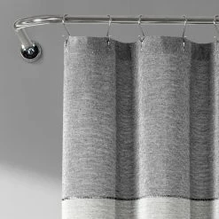 Promo π― Lush Decor Color Block Ombre Yarn Dyed Eco-Friendly Recycled Cotton Shower Curtain Single Black/gray π― 15 Promo π― Lush Decor Color Block Ombre Yarn Dyed Eco-Friendly Recycled Cotton Shower Curtain Single Black/gray π― -Lush Decor Shop Lush Decor Color Block Ombre Yarn Dyed Eco Friendly Recycled Cotton Shower Curtain Single 5