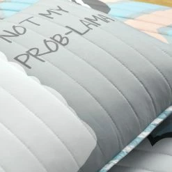 Cheapest 😉 Lush Decor Cool As Llama Reversible Quilt Set Gray & Pink 😍 -Lush Decor Shop Lush Decor Cool as Llama Reversible Quilt Set 7