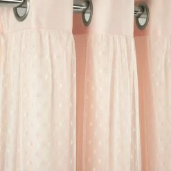 Top 10 🤩 Lush Decor Cottage Polka Dot Sheer Window Curtain Panels Including Tieback Set Neutral ✔️ -Lush Decor Shop Lush Decor Cottage Polka Dot Sheer Window Curtain Panels Including Tieback Set 13