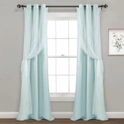Top 10 🤩 Lush Decor Cottage Polka Dot Sheer Window Curtain Panels Including Tieback Set Neutral ✔️