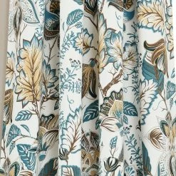 Cheap ✨ Lush Decor Cynthia Jacobean Room-darkening Curtain Panel Pair Turquoise & Neutral 🎉 -Lush Decor Shop Lush Decor Cynthia Jacobean Room darkening Curtain Panel Pair 5