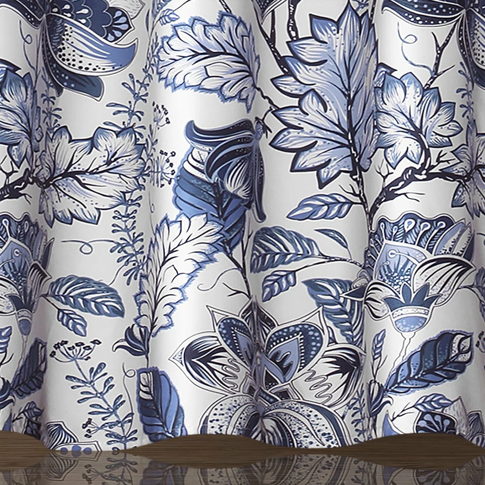 Flash Sale π Lush Decor Cynthia Jacobean Shower Curtain Blue β¨ 6 Flash Sale π Lush Decor Cynthia Jacobean Shower Curtain Blue β¨ - Image 6