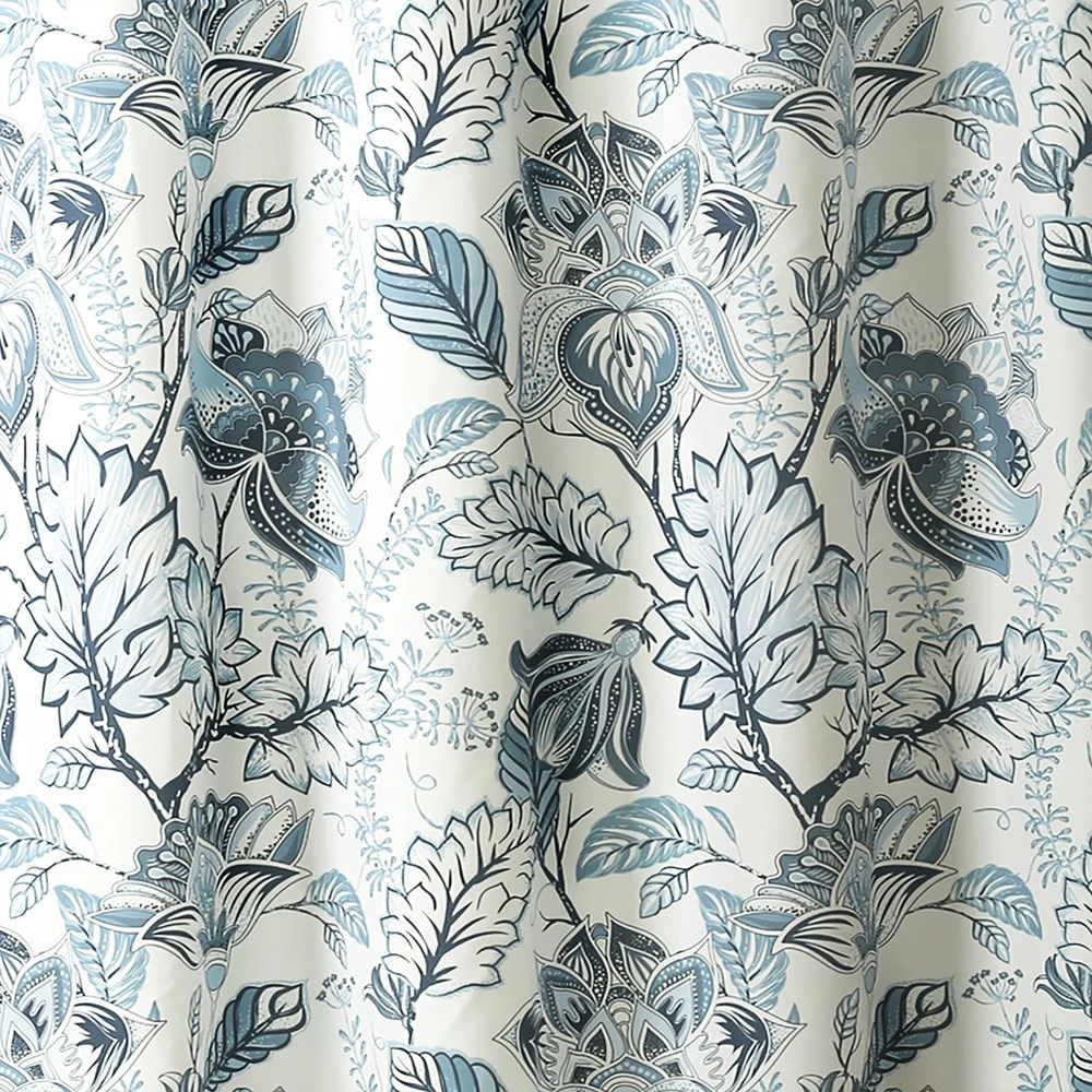 Flash Sale π Lush Decor Cynthia Jacobean Shower Curtain Blue β¨ 4 Flash Sale π Lush Decor Cynthia Jacobean Shower Curtain Blue β¨ - Image 4