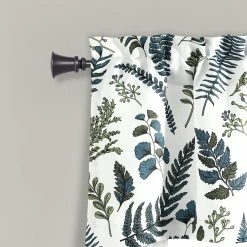 Cheap 🔔 Lush Decor Devonia Allover Light Filtering Valance - 18" X 52" White/navy 🔥 -Lush Decor Shop Lush Decor Devonia Allover Light Filtering Valance 6