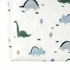 Cheap ✨ Lush Decor Dinosaurs Roar Soft & Plush Fitted Crib Sheet - 52"x 28" 🥰 -Lush Decor Shop Lush Decor Dinosaurs Roar Soft 26 Plush Fitted Crib Sheet 4
