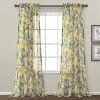 Brand new ⭐ Lush Decor Dolores Sheer Window Curtain Panel Pair - 84" X 52" 😀