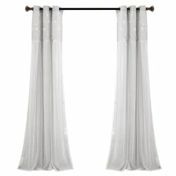 Best deal βοΈ Lush Decor Dylin Flower Embroidery Window Curtain Panel Single Neutral π€© 20 Best deal βοΈ Lush Decor Dylin Flower Embroidery Window Curtain Panel Single Neutral π€© -Lush Decor Shop Lush Decor Dylin Flower Embroidery Window Curtain Panel Single 5