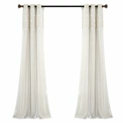 Best deal βοΈ Lush Decor Dylin Flower Embroidery Window Curtain Panel Single Neutral π€© 24 Best deal βοΈ Lush Decor Dylin Flower Embroidery Window Curtain Panel Single Neutral π€© -Lush Decor Shop Lush Decor Dylin Flower Embroidery Window Curtain Panel Single 9