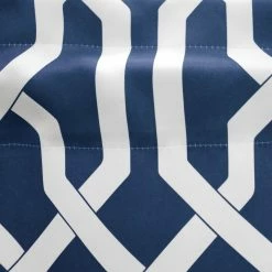 Hot Sale 🔔 Lush Decor Edward Moroccan Room-darkening Curtain Panel Pair Navy ✔️ -Lush Decor Shop Lush Decor Edward Moroccan Pattern Room Darkening Curtain Panel Pair 4