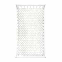 Buy 🎉 Lush Decor Elephant Stripe Geo Soft & Plush Fitted Crib Sheet - 52"x 28" ✨ -Lush Decor Shop Lush Decor Elephant Stripe Geo Soft 26 Plush Fitted Crib Sheet 2