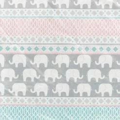 Best deal ⭐ Lush Decor Elephant Stripe Reversible Soft & Plush Oversized Blanket - 50" X 36" 🔥 -Lush Decor Shop Lush Decor Elephant Stripe Reversible Soft 26 Plush Oversized Blanket 2