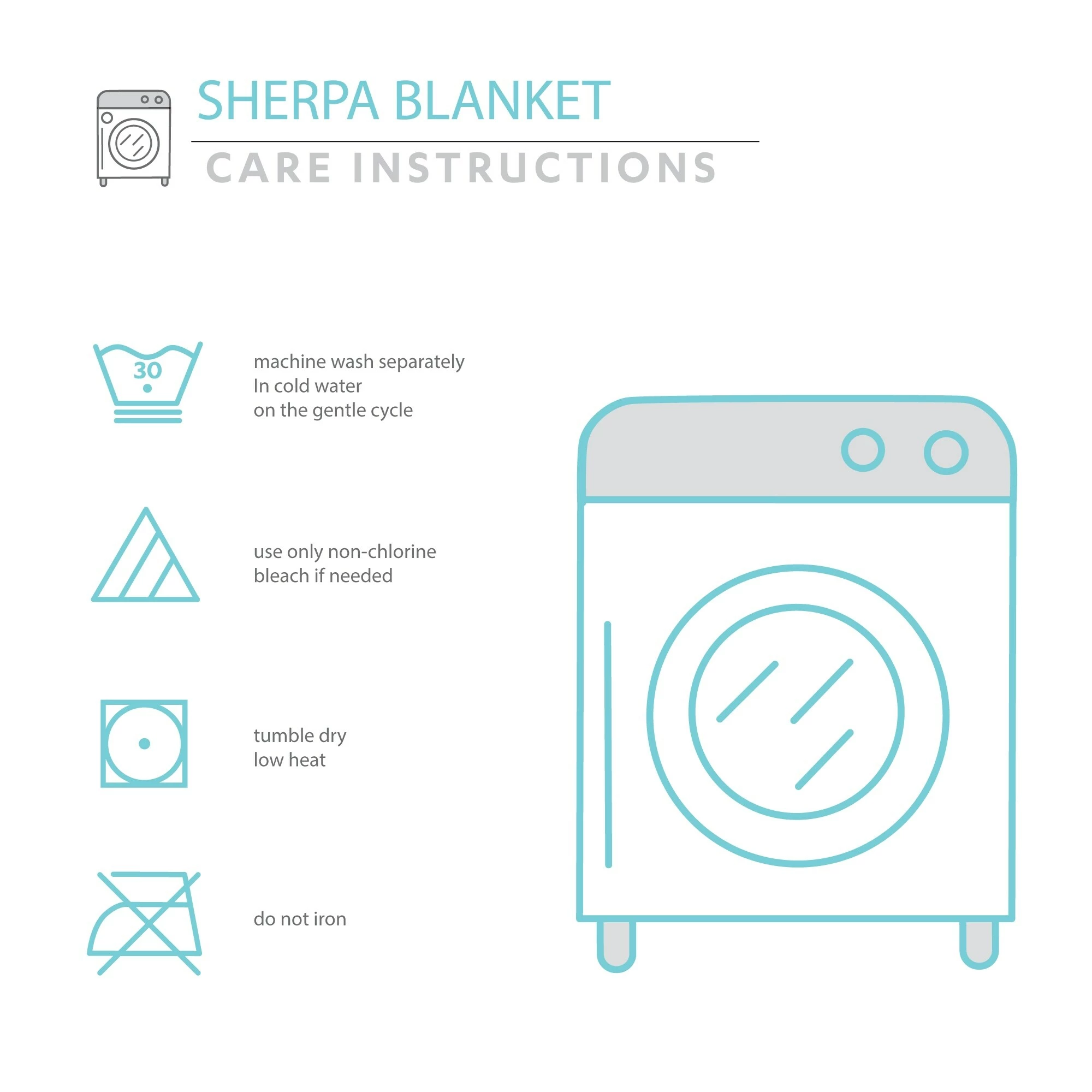 Buy π Lush Decor Elephant Stripe Soft & Plush Sherpa Blanket - N/A π 2 Buy π Lush Decor Elephant Stripe Soft & Plush Sherpa Blanket - N/A π - Image 2