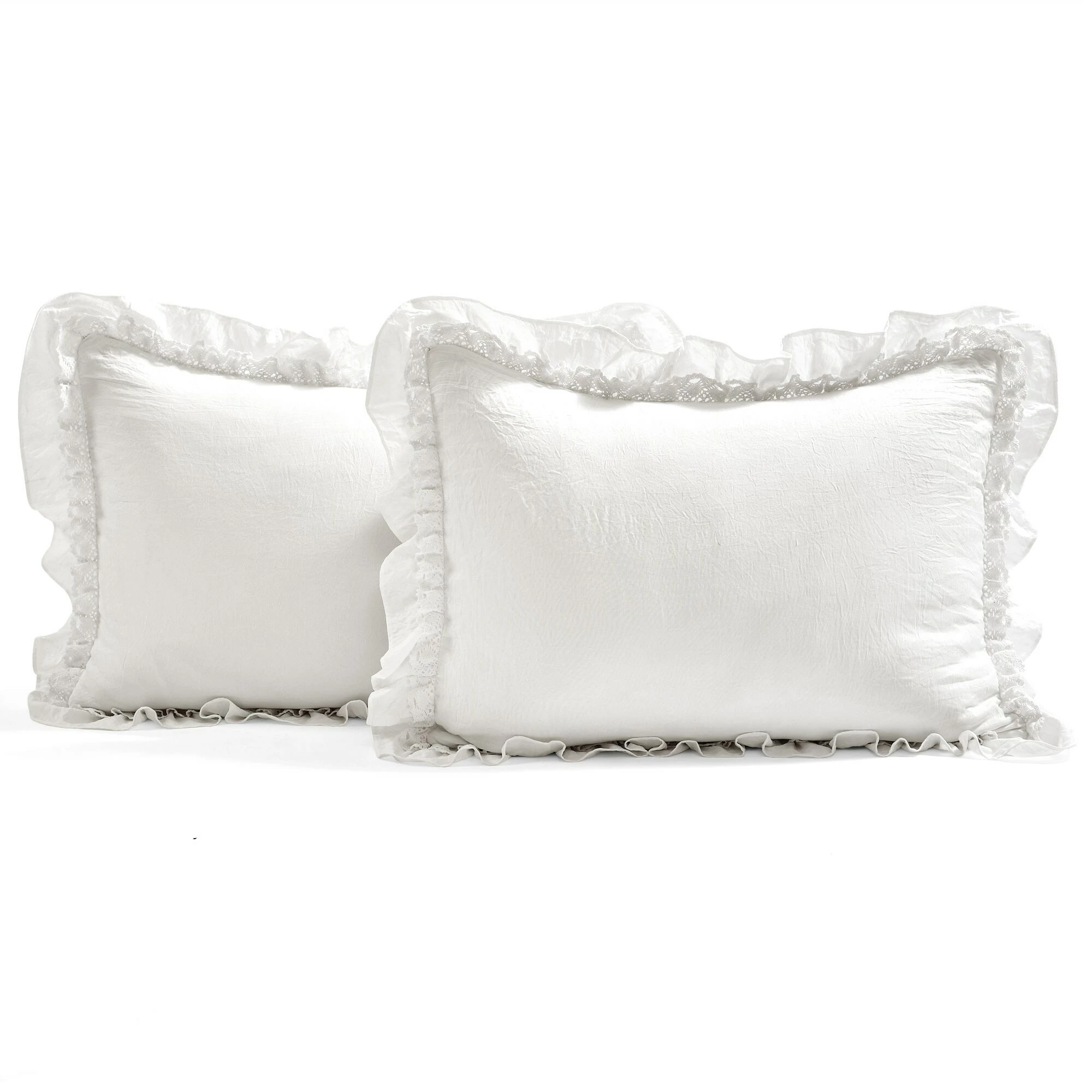 Cheap π Lush Decor Ella Shabby-chic Ruffle Lace Bedspread Set Neutral π₯ 6 Cheap π Lush Decor Ella Shabby-chic Ruffle Lace Bedspread Set Neutral π₯ - Image 6
