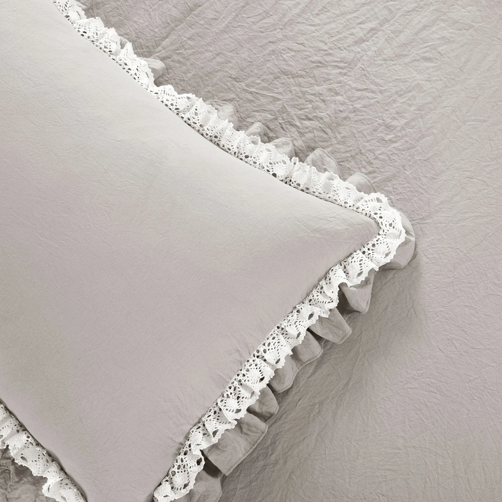 Cheap π Lush Decor Ella Shabby-chic Ruffle Lace Bedspread Set Neutral π₯ 13 Cheap π Lush Decor Ella Shabby-chic Ruffle Lace Bedspread Set Neutral π₯ - Image 13