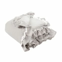 Promo 😉 Lush Decor Ella Shabby Chic Ruffle Lace Throw Blanket White 🌟 -Lush Decor Shop Lush Decor Ella Shabby Chic Ruffle Lace Throw Blanket 14