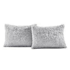 Best Sale 🌟 Lush Decor Emma Faux Fur Comforter Set Ivory ⭐ -Lush Decor Shop Lush Decor Emma Faux Fur 3 Piece Comforter Set 11
