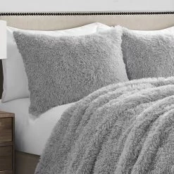 Best Sale 🌟 Lush Decor Emma Faux Fur Comforter Set Ivory ⭐ -Lush Decor Shop Lush Decor Emma Faux Fur 3 Piece Comforter Set 2