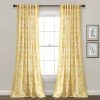 Wholesale ❤️ Lush Decor Emma Textured Jacobean Window Curtain Single Panel - 84" X 52" 🎁