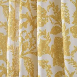 Wholesale ❤️ Lush Decor Emma Textured Jacobean Window Curtain Single Panel - 84" X 52" 🎁 -Lush Decor Shop Lush Decor Emma Textured Jacobean Window Curtain Panel Pair 2