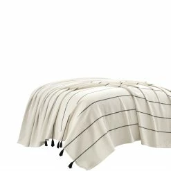 Coupon ✨ Lush Decor Farmhouse Boho Stripe Woven Tassel Yarn Dyed Cotton Blanket/Coverlet Single Black/ivory 🎁 -Lush Decor Shop Lush Decor Farmhouse Boho Stripe Woven Tassel Yarn Dyed Cotton Blanket Coverlet Single 4