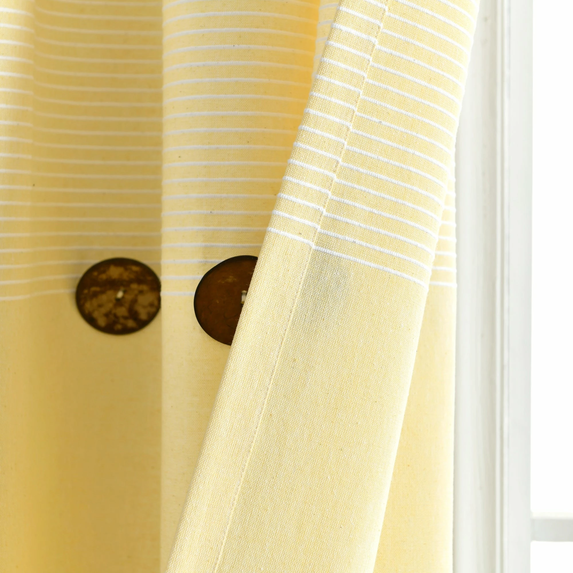 Best reviews of π Lush Decor Farmhouse Button Stripe Yarn Dyed Woven Cotton Window Curtain Panel Pair Blue π 15 Best reviews of π Lush Decor Farmhouse Button Stripe Yarn Dyed Woven Cotton Window Curtain Panel Pair Blue π - Image 15