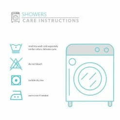 Discount 🔔 Lush Decor Farmhouse Drew Stripe Silver-Infused Antimicrobial Shower Curtain Neutral 🔔 -Lush Decor Shop Lush Decor Farmhouse Drew Stripe Silver Infused Antimicrobial Shower Curtain 2