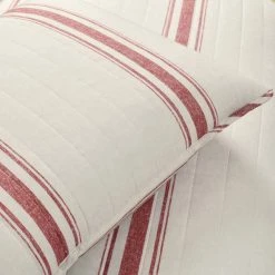 Brand new ❤️ Lush Decor Farmhouse Stripe 3 Piece Quilt Set Neutral 😀 -Lush Decor Shop Lush Decor Farmhouse Stripe 3 Piece Quilt Set 6