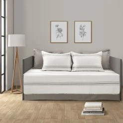 Top 10 🎉 Lush Decor Farmhouse Stripe Quilted Cotton Daybed Cover 😉