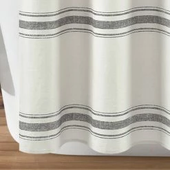 Outlet ❤️ Lush Decor Farmhouse Stripe Shower Curtain Red 🎁 -Lush Decor Shop Lush Decor Farmhouse Stripe Shower Curtain 14