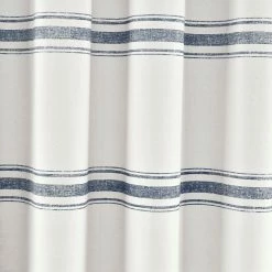 Outlet ❤️ Lush Decor Farmhouse Stripe Shower Curtain Red 🎁 -Lush Decor Shop Lush Decor Farmhouse Stripe Shower Curtain 2