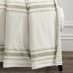 Promo 🥰 Lush Decor Farmhouse Stripe Throw Gray 👏 -Lush Decor Shop Lush Decor Farmhouse Stripe Throw 8