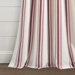 Best Pirce 😀 Lush Decor Farmhouse Stripe Yarn Dyed Cotton Window Curtain Panel Pair Neutral 😉 -Lush Decor Shop Lush Decor Farmhouse Stripe Yarn Dyed Cotton Window Curtain Panel Pair 6