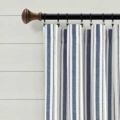 Best Pirce 😀 Lush Decor Farmhouse Stripe Yarn Dyed Cotton Window Curtain Panel Pair Neutral 😉 -Lush Decor Shop Lush Decor Farmhouse Stripe Yarn Dyed Cotton Window Curtain Panel Pair 8