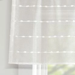 Wholesale 👍 Lush Decor Farmhouse Textured Sheer Valance Single.. Gray 😀 19 Wholesale 👍 Lush Decor Farmhouse Textured Sheer Valance Single.. Gray 😀 -Lush Decor Shop Lush Decor Farmhouse Textured Sheer Valance Single 4