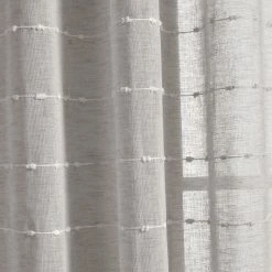 Wholesale 👍 Lush Decor Farmhouse Textured Sheer Valance Single.. Gray 😀 23 Wholesale 👍 Lush Decor Farmhouse Textured Sheer Valance Single.. Gray 😀 -Lush Decor Shop Lush Decor Farmhouse Textured Sheer Valance Single 8