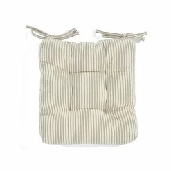 Discount β€οΈ Lush Decor Farmhouse Ticking Stripe Yarn Dyed Chair Pad 2-Pack π 10 Discount β€οΈ Lush Decor Farmhouse Ticking Stripe Yarn Dyed Chair Pad 2-Pack π -Lush Decor Shop Lush Decor Farmhouse Ticking Stripe Yarn Dyed Chair Pad 2 Pack 4