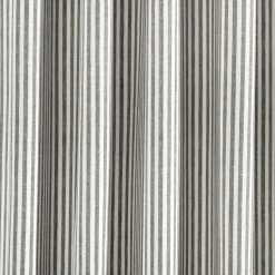 Brand new 💯 Lush Decor Farmhouse Vintage Stripe Yarn Dyed Cotton Back Tab/Rod Pocket Window Curtain Panels Black ⌛ -Lush Decor Shop Lush Decor Farmhouse Vintage Stripe Yarn Dyed Cotton Back Tab Rod Pocket Window Curtain Panels 11
