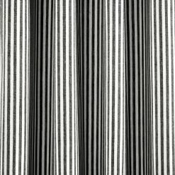 Brand new 💯 Lush Decor Farmhouse Vintage Stripe Yarn Dyed Cotton Back Tab/Rod Pocket Window Curtain Panels Black ⌛ -Lush Decor Shop Lush Decor Farmhouse Vintage Stripe Yarn Dyed Cotton Back Tab Rod Pocket Window Curtain Panels 14